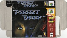 Authentic BOX ONLY Perfect Dark N64 Nintendo 64