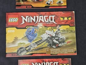 LEGO Ninjago Spinjitzu Manuals Instructions Only 2259 2258 2516 Lot of 3