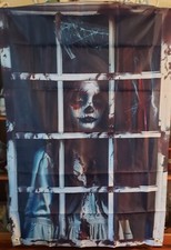 Halloween Window Banner 4'x2.5ft With 4 Grommets 