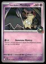Team Rocket's Mimikyu #87 Prices | Pokemon Destined Rivals