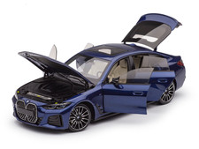 BMW 4 Series i4 M50 G26 Scale 1/18 Minichamps 110023012 Portimao Blue