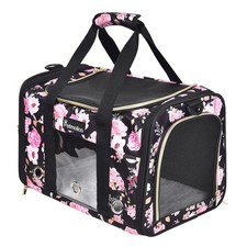 Petmolico Cat Carrier Soft-Sided Pet Bag for Small Medium Cats Puppies 16LBs ...