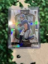 Panini 2025 Select Premier Level Rookie Cam Skattebo #195 Silver Prizm Giants