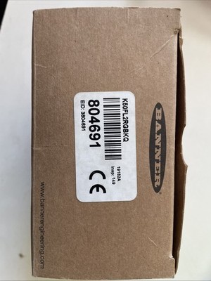 Banner 804691 K50FL2RGBKQ K50 Pro Indicator with IO-Link - New in Box