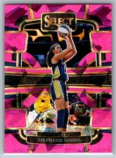 2024 Select WNBA Stephanie Soares Pink Ice #7 Dallas Wings