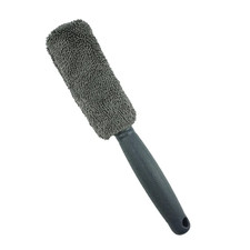 Car Wheel Cleaning Brush Microfiber Tire Rim Detailing Tool with Handle Motorcyc