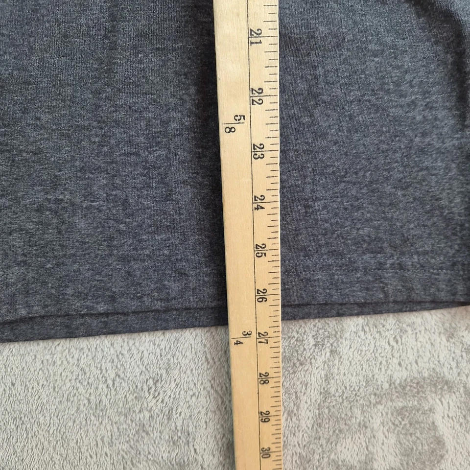 Camisa Aloha Grown The Duck Company Gris Medio Tela Reciclada Camiseta Cuello Redondo Foto 4 de 4