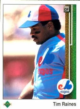 1989 Upper Deck #402 Tim Raines