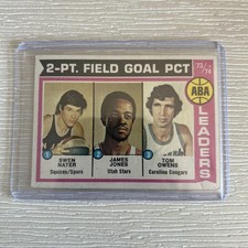 1974-75 Topps - James Jones, Swen Nater, Tom Owens #208 (RC)