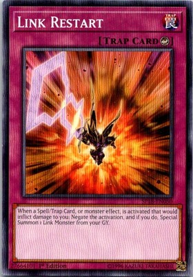 Link Restart SP18-EN050 Yugioh 1st Edition Lightly played