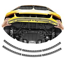 Front Bumper Scrape Guard 6 Pack Car Universal Black Bumper Lips Scrape 6pcs