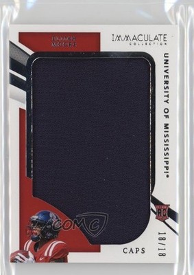 2021 Immaculate Collegiate RPS Rookie Player Caps /18 Elijah Moore RC 1ly0