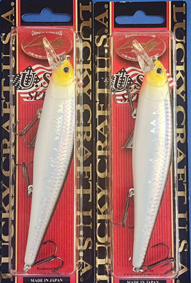 Lucky Craft Pointer 128 SP Suspending Crankbait MS Impulse Shad 5in 1oz 5ft