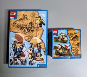LEGO Orient Expedition Adventurers Aero Nomad 7415 Thunder Blazer 7420 Set New