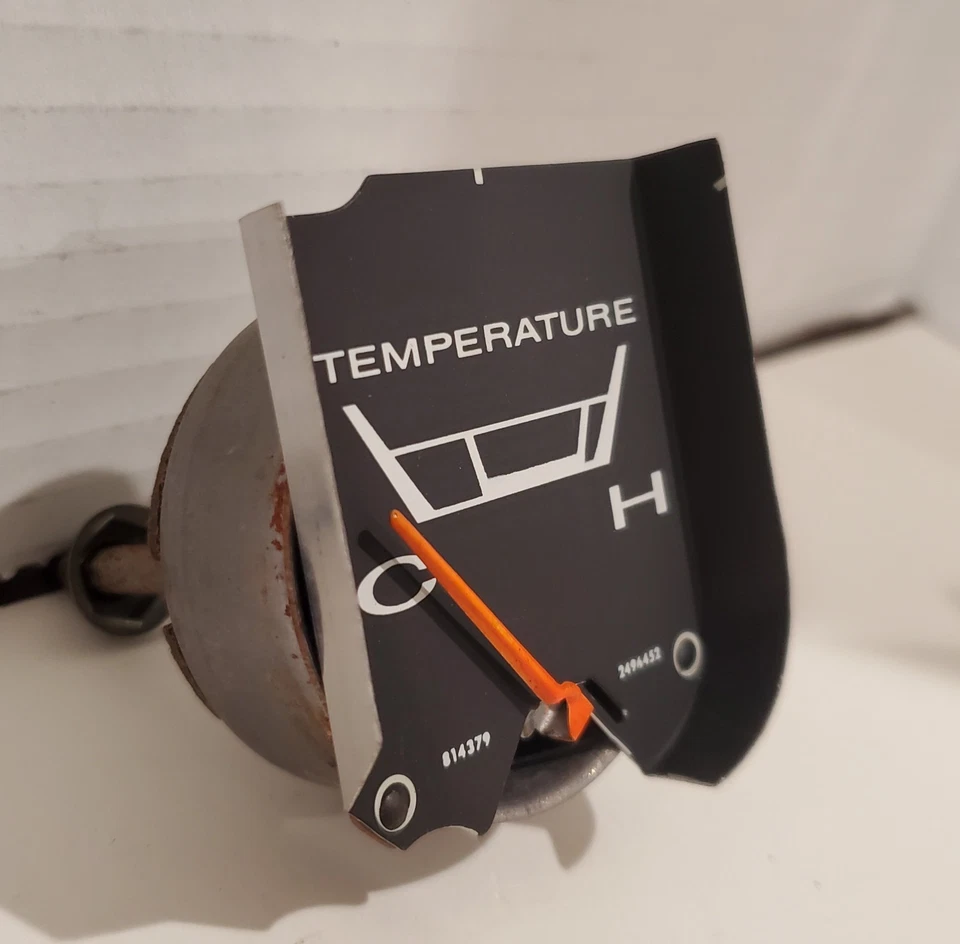 Plymouth Fury 1965 1966 medidor de temperatura probado funcionando 65 66 Foto 2 de 4