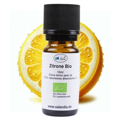 Sala Zitronenöl Aroma ätherisches Zitrone Öl naturrein BIO 10 ml