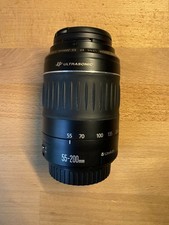 Canon EF 55‑200mm f/4.5‑5.6 USM II Ultrasonic Zoom Lens – Very Good Condition