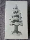 RETIRED VTG. DEPT. 56 VILLAGE PORCELAIN PINE SMALL~ BOX: VGC & TREE EXCELLENT — photo 4