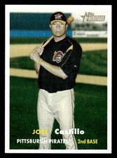 2006 Topps Heritage #237 Jose Castillo Card Pittsburgh Pirates