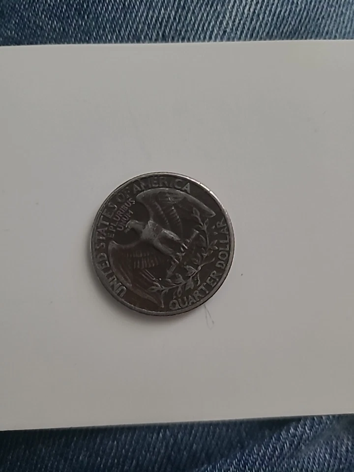 MULTIPLE ERROR 1978 QUARTER DIE CLASH FILLED MINT MARK HARD CLASH ERRORS - Image 2 of 4