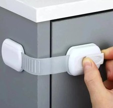 Child Toddler Baby Cupboard Cabinet Safety Locks For Door Drawer Fridge Kids