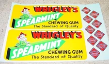 Buddy L Wrigley's Railway Express Agency Truck Sticker Set BL-198