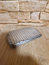 Großes Art Deco Silber 800 Zigaretten Zigarren Etui 13.5x8.7 cm 148 Gramm DRGM