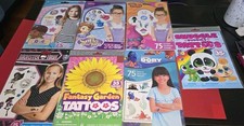 LOT 445 Disney Cartoon Temporary Tattoos Princess Trolls Dory Sofia Party Favor