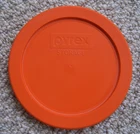 Pyrex Storage Container Replacement Orange Lid Only 7200 5”