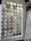 Lot Of 59 Kennedy 40% Silver Half Dollars 1965-1969