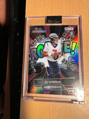 2023 Wild Card Comix Alumination CJ Stroud Jersey Match ROOKIE #7/12 ACWR2-CS1