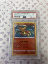 Pokemon PSA 9 Mint SWSH Promo Holo Special Delivery Charizard SWSH075