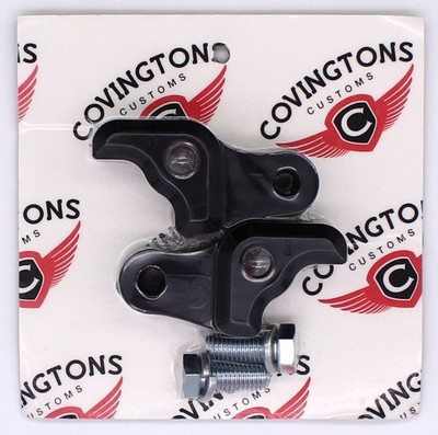 Covingtons Customs Rear Shock Lowering Kit, 1-3/8 Inch (Black) PN - 13040704