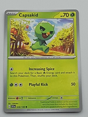 Pokémon TCG Einzelkarte Capsakid NM
