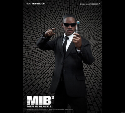 Enterbay Men in Black3 MIB3 Agent J Real Masterpiece 1/6 Figures