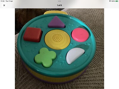 Vintage Tomy Shape Sortierer Spielzeug Sounds 2001 selten