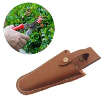 1PC Leather Sheath Pouch Holder Garden Tool for Pruning Plier Shear Scissor USA