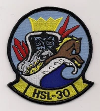 HSL-30 NEPTUNE'S HORSEMEN SH-2 SEASPRITE HELICOPTER SQN patch