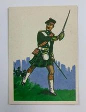 1968-70 Chix Military Uniforms #22 Argyll and Southern Highlanders 1955 123E