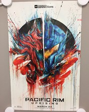 Pacific Rim 2 Uprising exclusive cinemark mini movie poster Jaegers vs Kaiju