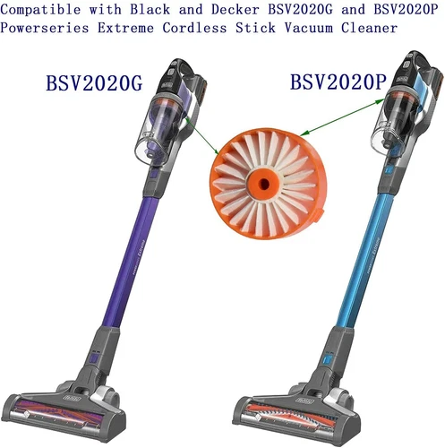 BSV2020 Filter FOR Black Decker BSV2020G BSV2020P Powerseries Extreme Stick - Picture 2 of 9