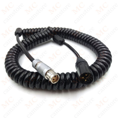 ARRI ALEXA Classic XT SXT Camera 24V Power Cable Fischer 2 Pin to XLR 3 Pin