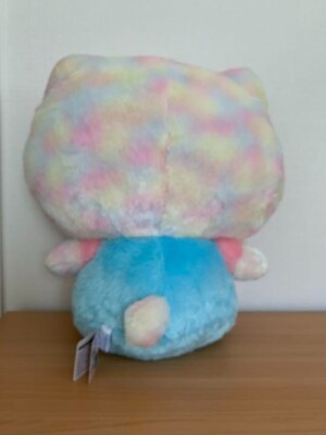 Hello Kitty Giga Jumbo Rainbow Big Plush Doll 40cm Sanrio Sega | eBay