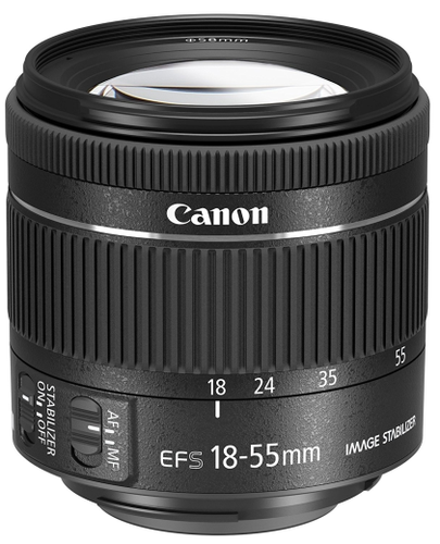Canon EOS KISS X7 Camera W. EF-S 18-55mm 1:3.5 - 5.6 IS STM Lens