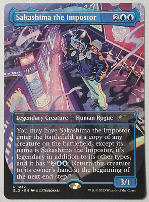 MTG Secret Lair Sakashima the Impostor -SLD City Styles #1232