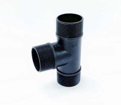 Polypropylen (PP) Stecker BSP Profil gleich T-Stück - (1/2  bis 2 )