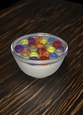 Fruity Loops Cereal Candle