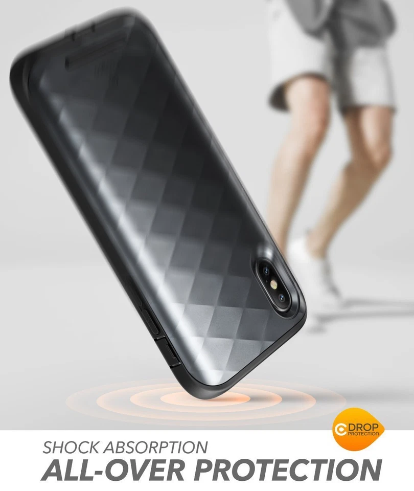 Funda para iPhone X / XS Clayco Hera Series Cubierta Antigolpes con Protector de Pantalla Foto 2 de 4