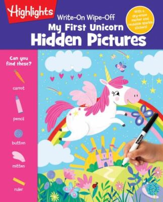 Write-On Wipe-Off My First Unicorn Hidden Pictures (Write-On Wipe-Off My First A