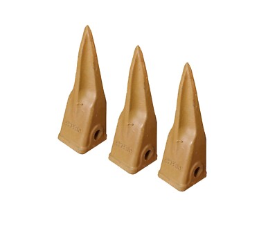 3 Backhoe Bucket CAT J200 Penetrator Style Tiger Rock Teeth